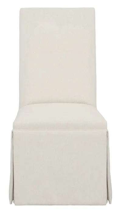 Fairfield Furniture 1215-05-T Straight Tall Back Skirted Dining Chair Fairfield Furniture 1215-05-T Straight Tall Back Skirted Dining Chair