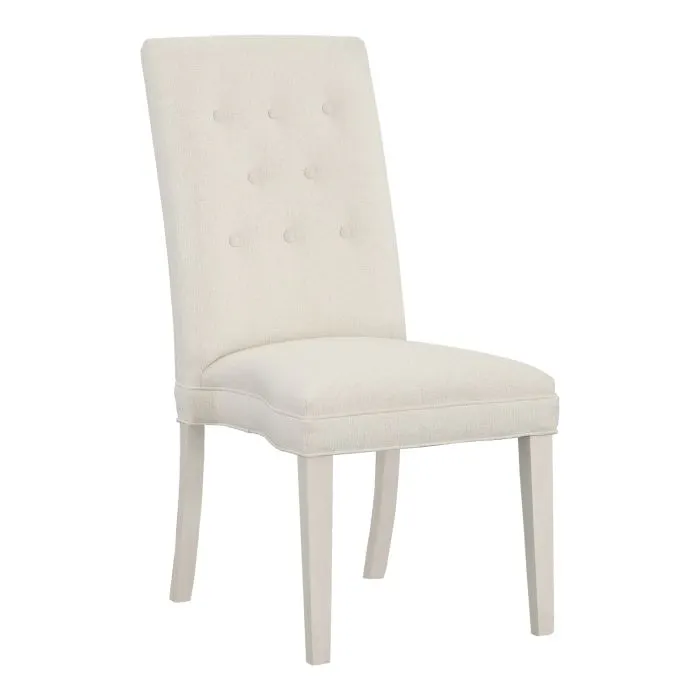 Fairfield Furniture L-1216-14-L Straight Tall Back Leather Armless Stack Chair