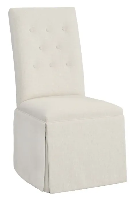 Fairfield Furniture 1217-05-T Straight Tall Back Skirted Dining Chair Fairfield Furniture 1217-05-T Straight Tall Back Skirted Dining Chair