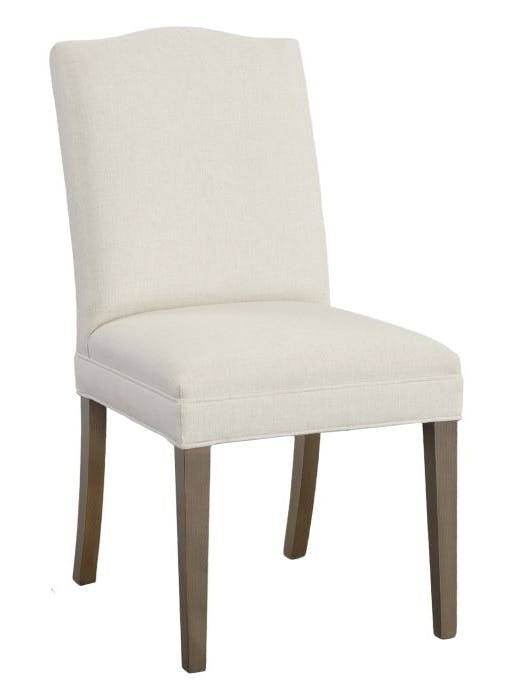Fairfield Furniture L-1220-05-M Camel Short Back Leather Dining Chair Fairfield Furniture L-1220-05-M Camel Short Back Leather Dining Chair