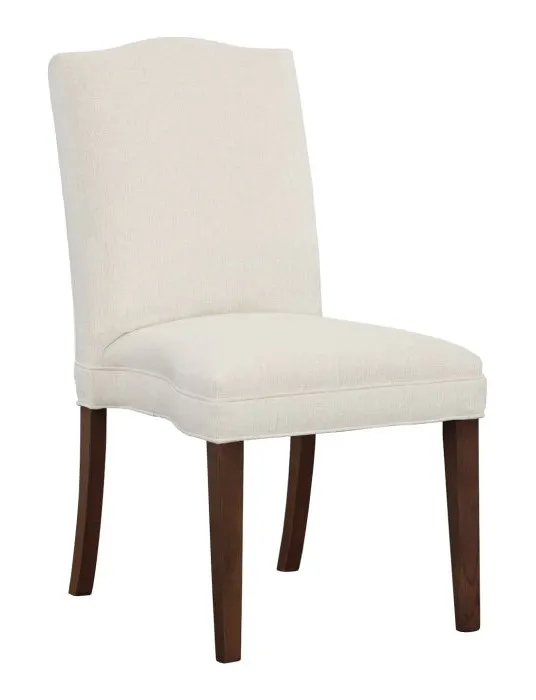 Fairfield Furniture L-1220-14-T Camel Short Back Leather Armless Stack Chair Fairfield Furniture L-1220-14-T Camel Short Back Leather Armless Stack Chair