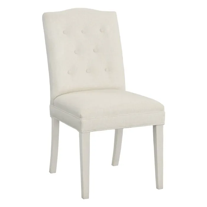 Fairfield Furniture L-1222-05-L Camel Short Back Leather Dining Chair