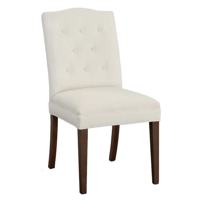 Fairfield Furniture L-1222-05-T Camel Short Back Leather Dining Chair