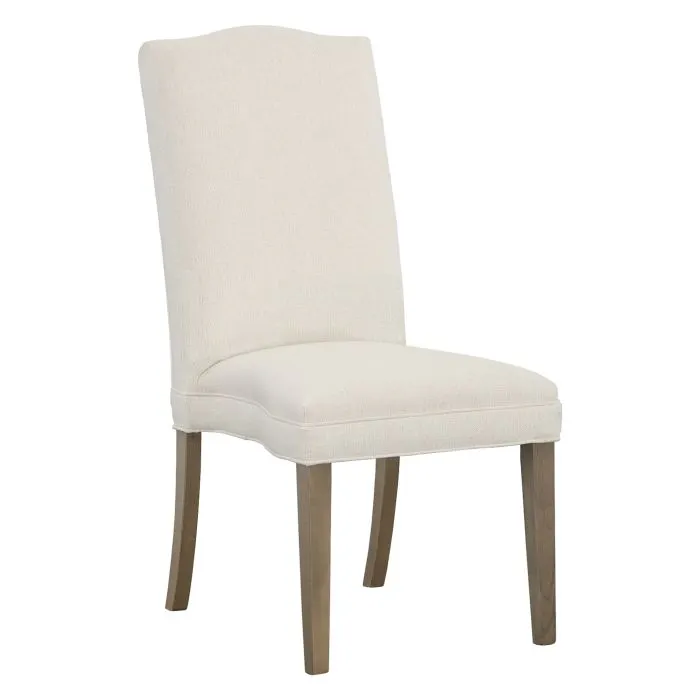 Fairfield Furniture L-1224-14 Camel Tall Back Leather Armless Stack Chair