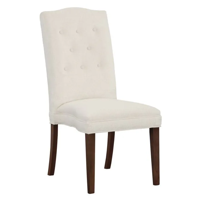 Fairfield Furniture L-1226-14-T Camel Tall Back Leather Armless Stack Chair