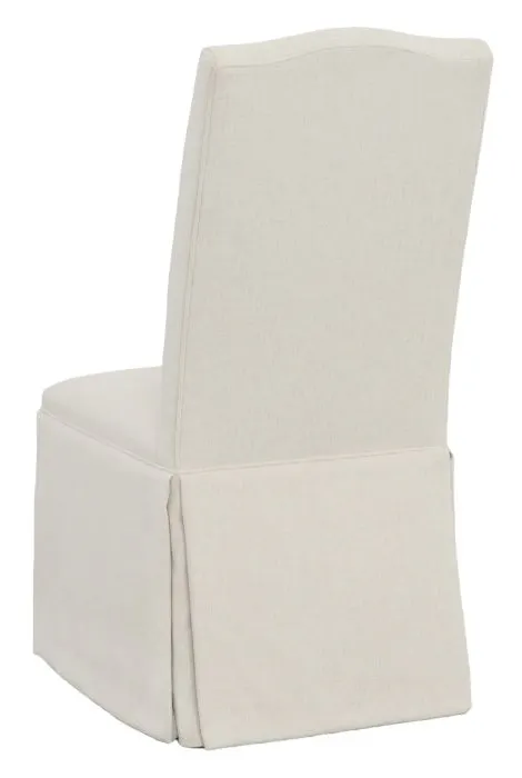 Fairfield Furniture 1227-05-T Camel Tall Back Skirted Dining Chair Fairfield Furniture 1227-05-T Camel Tall Back Skirted Dining Chair