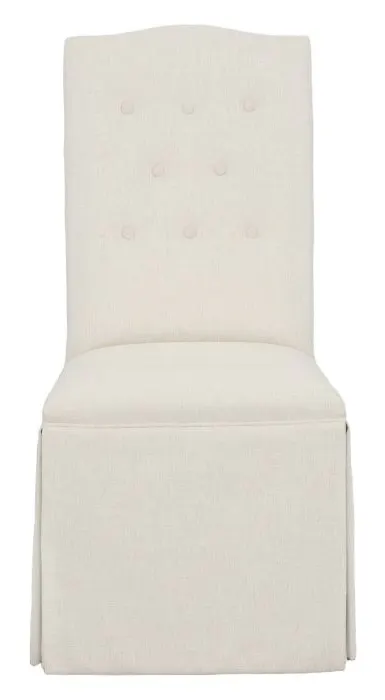 Fairfield Furniture 1227-05-T Camel Tall Back Skirted Dining Chair Fairfield Furniture 1227-05-T Camel Tall Back Skirted Dining Chair