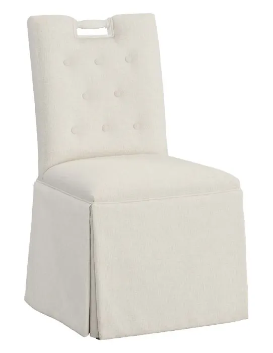 Fairfield Furniture 1233-05-L Pull Short Back Skirted Dining Chair Fairfield Furniture 1233-05-L Pull Short Back Skirted Dining Chair