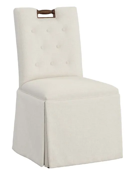 Fairfield Furniture 1233-05-T Pull Short Back Skirted Dining Chair Fairfield Furniture 1233-05-T Pull Short Back Skirted Dining Chair