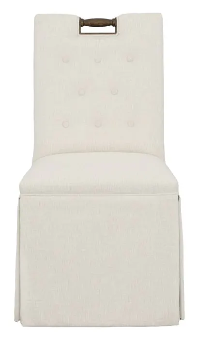 Fairfield Furniture 1233-05-T Pull Short Back Skirted Dining Chair Fairfield Furniture 1233-05-T Pull Short Back Skirted Dining Chair