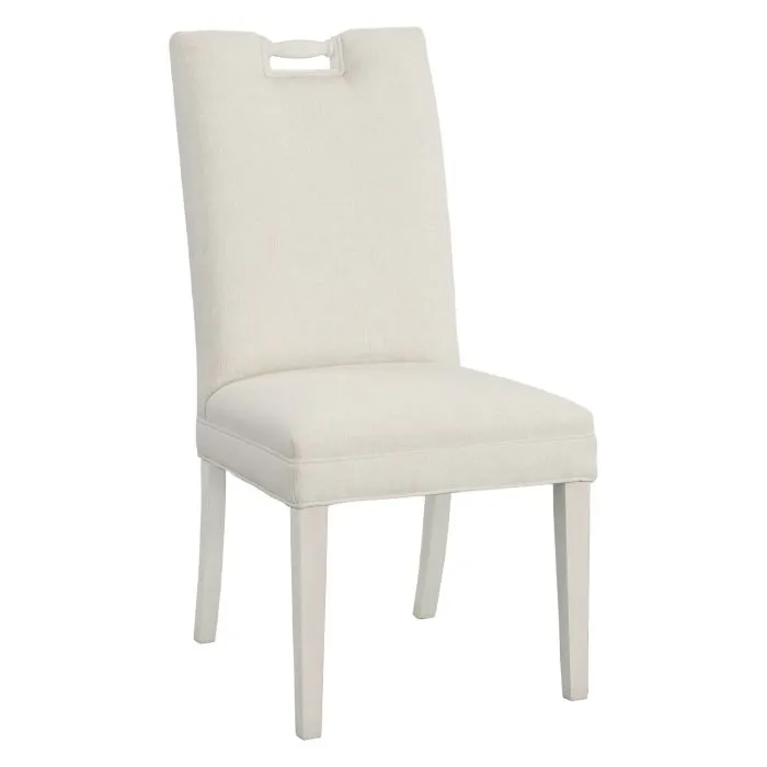 Fairfield Furniture L-1234-05-L Pull Tall Back Leather Dining Chair