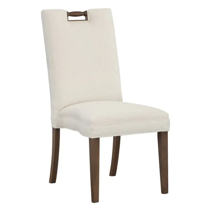 Fairfield Furniture L-1234-14-T Pull Tall Back Leather Armless Stack Chair
