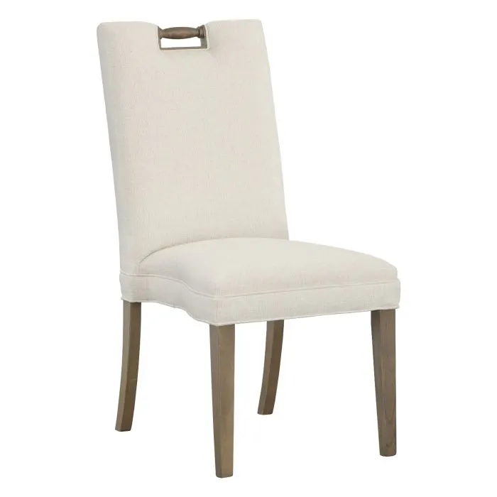 Fairfield Furniture L-1234-14 Pull Tall Back Leather Armless Stack Chair