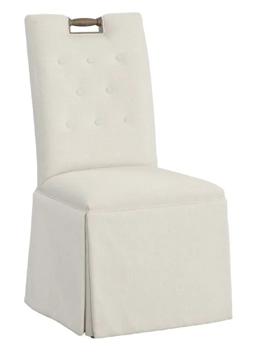 Fairfield Furniture 1237-05-M Pull Tall Back Skirted Dining Chair Fairfield Furniture 1237-05-M Pull Tall Back Skirted Dining Chair