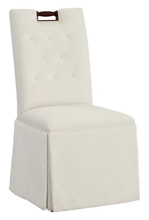 Fairfield Furniture 1237-05-T Pull Tall Back Skirted Dining Chair Fairfield Furniture 1237-05-T Pull Tall Back Skirted Dining Chair