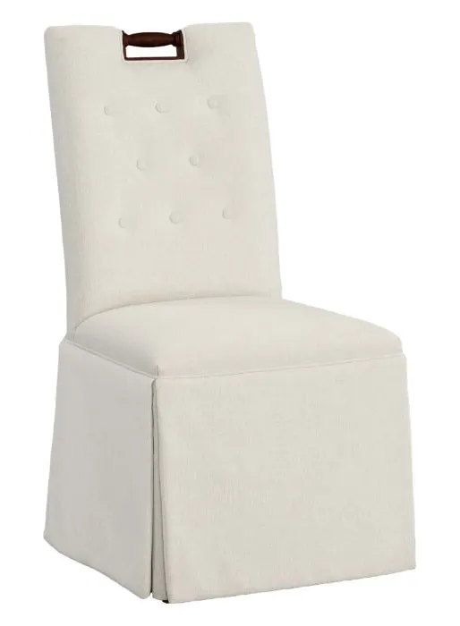 Fairfield Furniture 1237-05-T Pull Tall Back Skirted Dining Chair Fairfield Furniture 1237-05-T Pull Tall Back Skirted Dining Chair