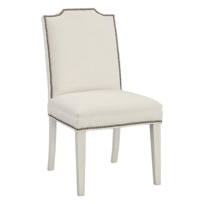 Fairfield Furniture L-1240-05-L Empire Short Back Leather Dining Chair
