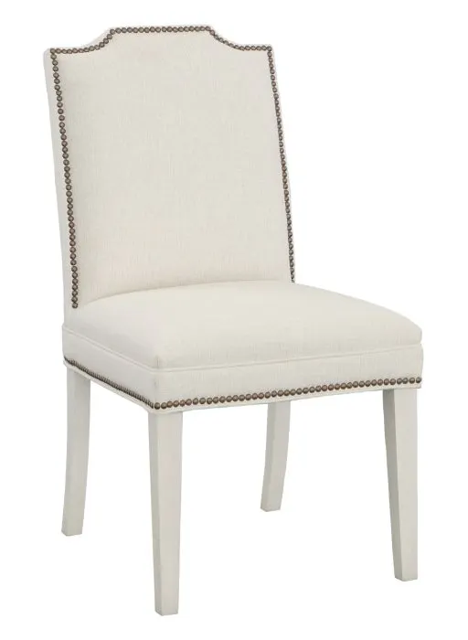 Fairfield Furniture L-1240-05-L Empire Short Back Leather Dining Chair Fairfield Furniture L-1240-05-L Empire Short Back Leather Dining Chair