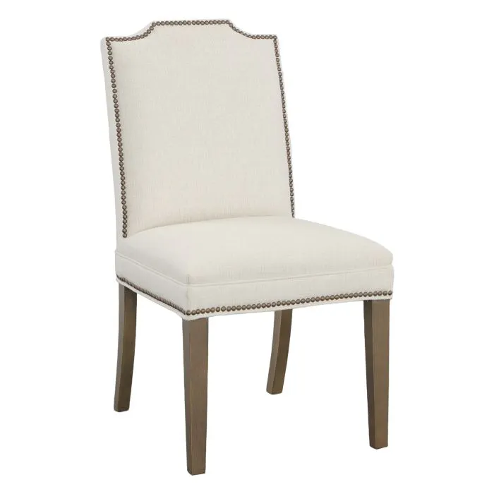 Fairfield Furniture L-1240-05-M Empire Short Back Leather Dining Chair