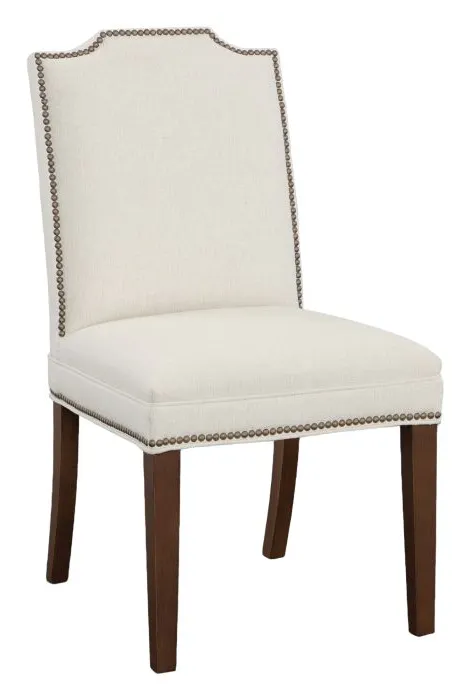 Fairfield Furniture L-1240-05-T Empire Short Back Leather Dining Chair Fairfield Furniture L-1240-05-T Empire Short Back Leather Dining Chair