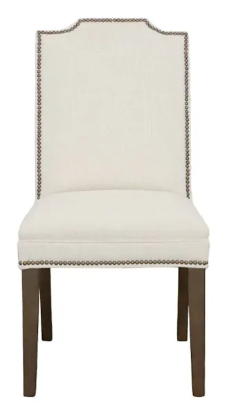 Fairfield Furniture L-1240-05-T Empire Short Back Leather Dining Chair Fairfield Furniture L-1240-05-T Empire Short Back Leather Dining Chair