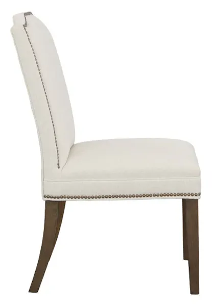 Fairfield Furniture L-1240-05-T Empire Short Back Leather Dining Chair Fairfield Furniture L-1240-05-T Empire Short Back Leather Dining Chair