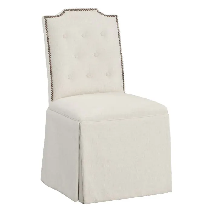 Fairfield Furniture 1243-05-T Empire Short Back Skirted Dining Chair