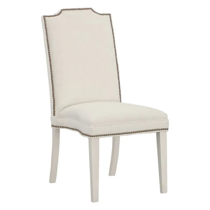 Fairfield Furniture L-1244-14-L Empire Tall Back Leather Armless Stack Chair