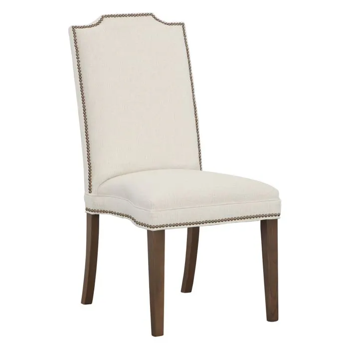 Fairfield Furniture L-1244-14-T Empire Tall Back Leather Armless Stack Chair
