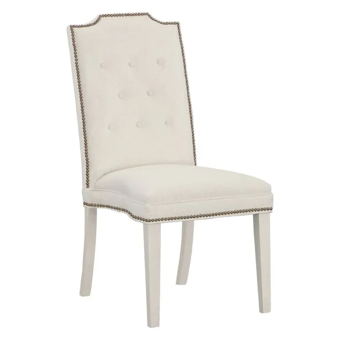 Fairfield Furniture L-1246-14-L Empire Tall Back Leather Armless Stack Chair