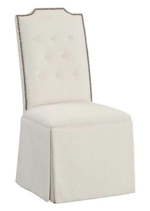 Fairfield Furniture 1247-05-T Empire Tall Back Skirted Dining Chair Fairfield Furniture 1247-05-T Empire Tall Back Skirted Dining Chair