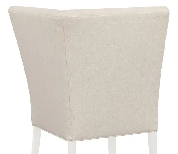 Fairfield Furniture 1270-29-L Straight Back Corner Chair Banquette, with Legs in Linen Finish Fairfield Furniture 1270-29-L Straight Back Corner Chair Banquette, with Legs in Linen Finish