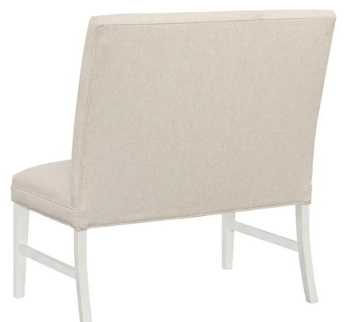 Fairfield Furniture 1270-36-L Straight Back Armless Banquette 36", with Legs in Linen Finish Fairfield Furniture 1270-36-L Straight Back Armless Banquette 36", with Legs in Linen Finish