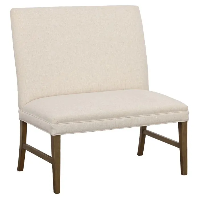 Fairfield Furniture 1270-36 Straight Back Armless Banquette 36″ with Legs, Finish Choices