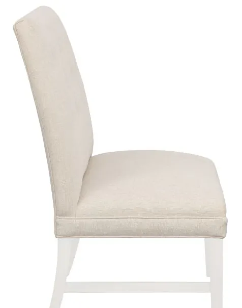 Fairfield Furniture 1272-36-L Straight Back Armless Banquette 36", with Legs in Linen Finish with buttons Fairfield Furniture 1272-36-L Straight Back Armless Banquette 36", with Legs in Linen Finish with buttons