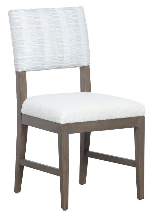 Fairfield Furniture L-1300-05-M Silas Side Chair, Leather, Mica Finish Fairfield Furniture L-1300-05-M Silas Side Chair, Leather, Mica Finish