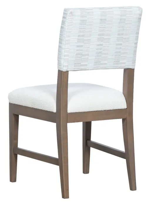 Fairfield Furniture L-1300-05 Silas Side Chair, Leather, with Finish Choices Fairfield Furniture L-1300-05 Silas Side Chair, Leather, with Finish Choices