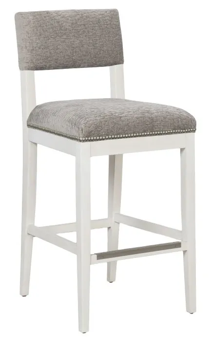 Fairfield Furniture 1300-07-L Silas Armless Bar Stool, Linen Finish Fairfield Furniture 1300-07-L Silas Armless Bar Stool, Linen Finish