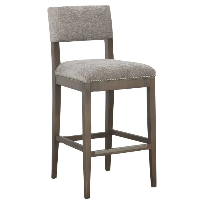 Fairfield Furniture 1300-07 Silas Armless Bar Stool, with Finish Choices