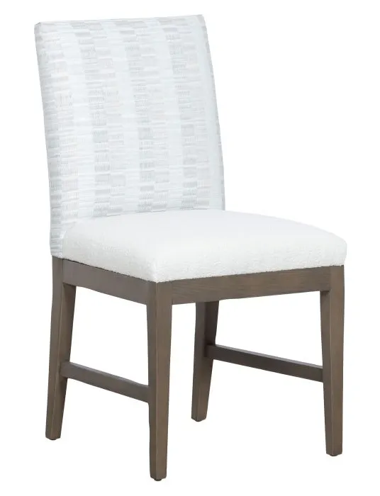 Fairfield Furniture L-1301-05 Nova Side Chair, Leather, with Finish Choices Fairfield Furniture L-1301-05 Nova Side Chair, Leather, with Finish Choices