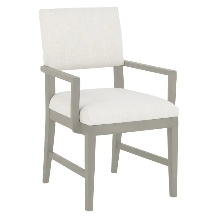 Fairfield Furniture 1304-04-S Conroy Arm Chair Sheer Dove Finish