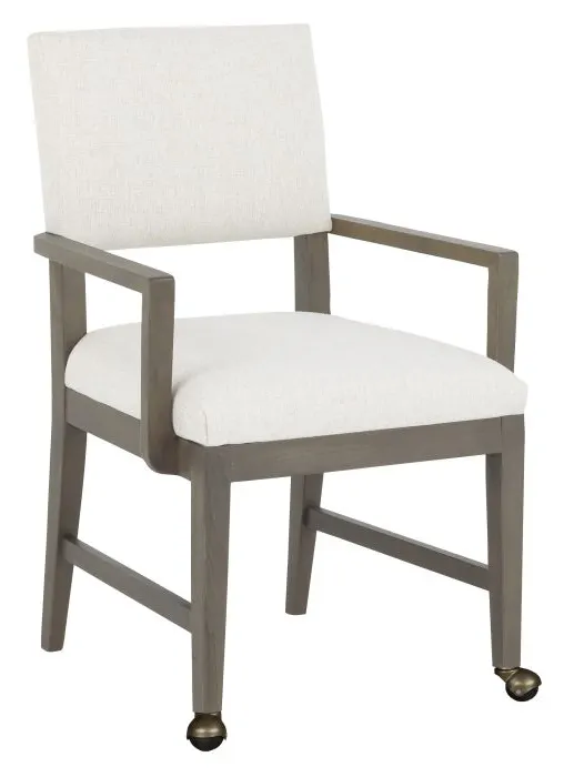 Fairfield Furniture 1304-A2-M Conroy Arm Chair, with Two front casters, Mica Finish Fairfield Furniture 1304-A2-M Conroy Arm Chair, with Two front casters, Mica Finish
