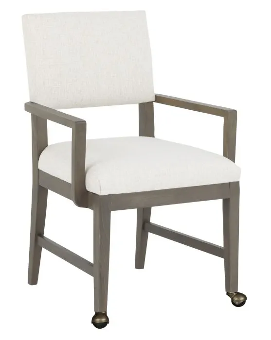 Fairfield Furniture 1304-A2-M Conroy Arm Chair, with Two front casters, Mica Finish Fairfield Furniture 1304-A2-M Conroy Arm Chair, with Two front casters, Mica Finish