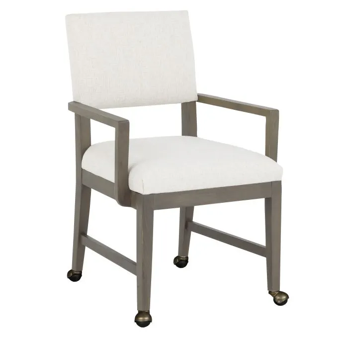 Fairfield Furniture 1304-A4 Conroy Arm Chair with Four casters, Finish Choices