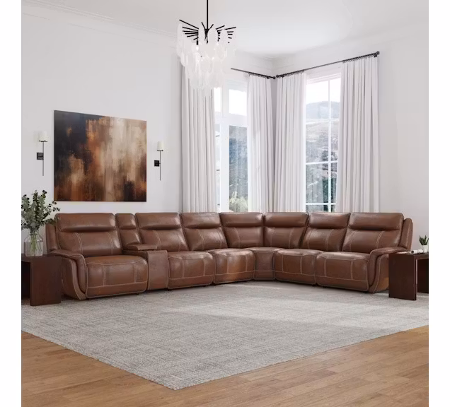 Flexsteel Furniture 1341-SECTPH Swift Power Reclining Sectional with Power Headrests and Lumbar Flexsteel Furniture 1341-SECTPH Swift Power Reclining Sectional with Power Headrests and Lumbar