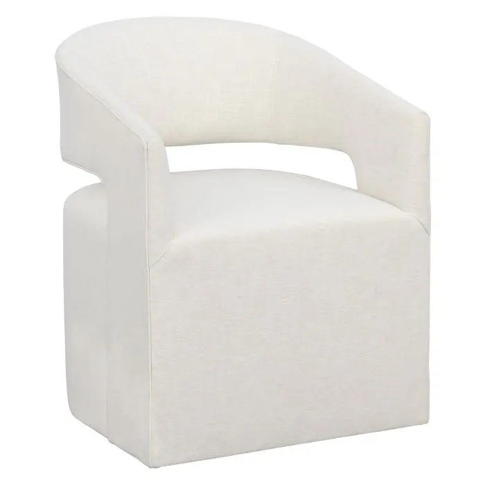 Fairfield Furniture 1418-04 Nova Arm Chair, with five casters