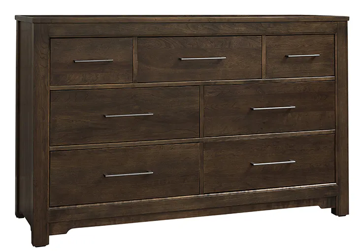 Artisan and Post 150-003 Crafted Cherry 7 Drawer Dresser Dark Cherry Finish Artisan and Post 150-003 Crafted Cherry 7 Drawer Dresser Dark Cherry Finish