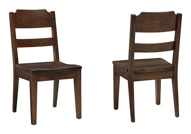 Artisan and Post 150-010 Crafted Cherry Ladderback Side Chair Dark Cherry Finish Artisan and Post 150-010 Crafted Cherry Ladderback Side Chair Dark Cherry Finish