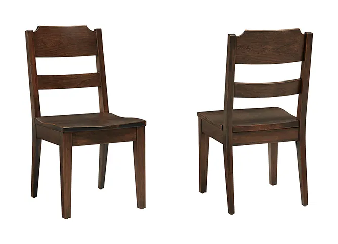 Artisan and Post 150-010 Crafted Cherry Ladderback Side Chair Dark Cherry Finish Artisan and Post 150-010 Crafted Cherry Ladderback Side Chair Dark Cherry Finish
