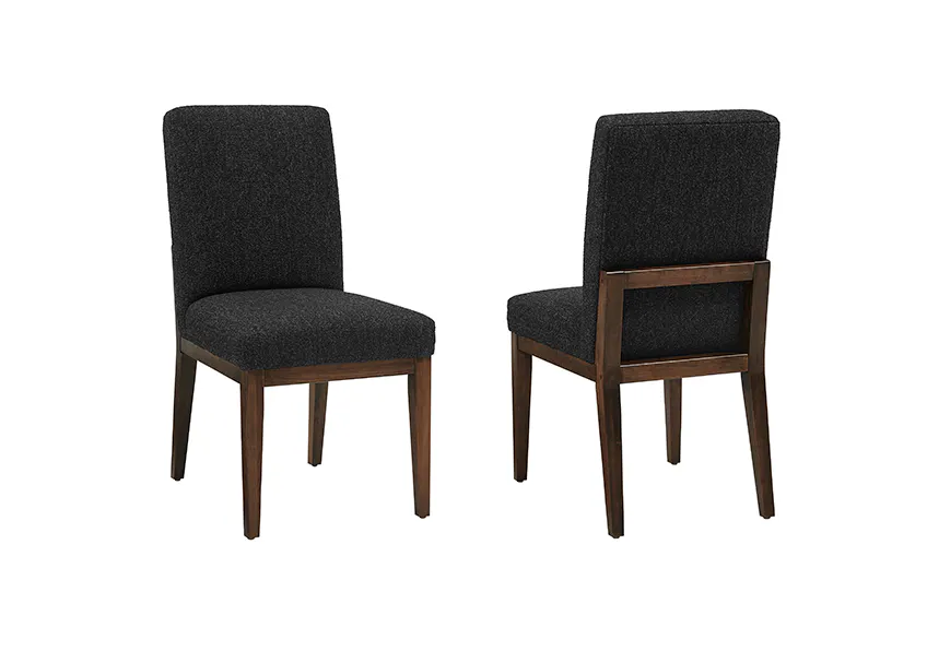 Artisan and Post 150-030E Crafted Cherry Upholstered Side Chair Dark Cherry Finish
